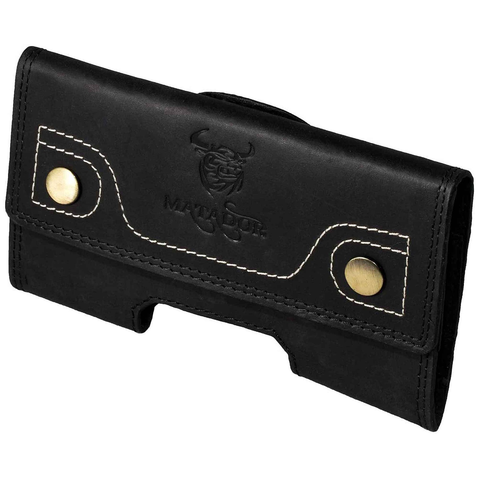 MATADOR Huawei P40 Pro P50 Pro P60 Pro Art Ledertasche Ledercase Tasche Schwarz