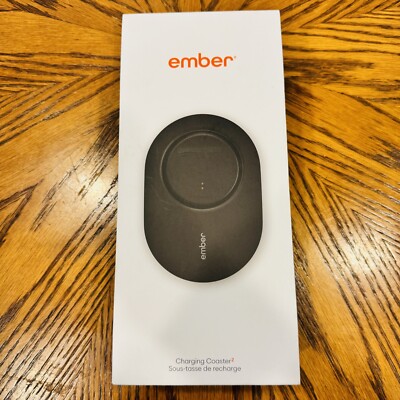 Ember - Travel Mug Charging Coaster 2 - Black - Open Box