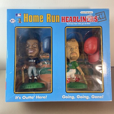1998 Home Run Headliners XL -KEN GRIFFEY JR. Mark McGwire MLB (New)