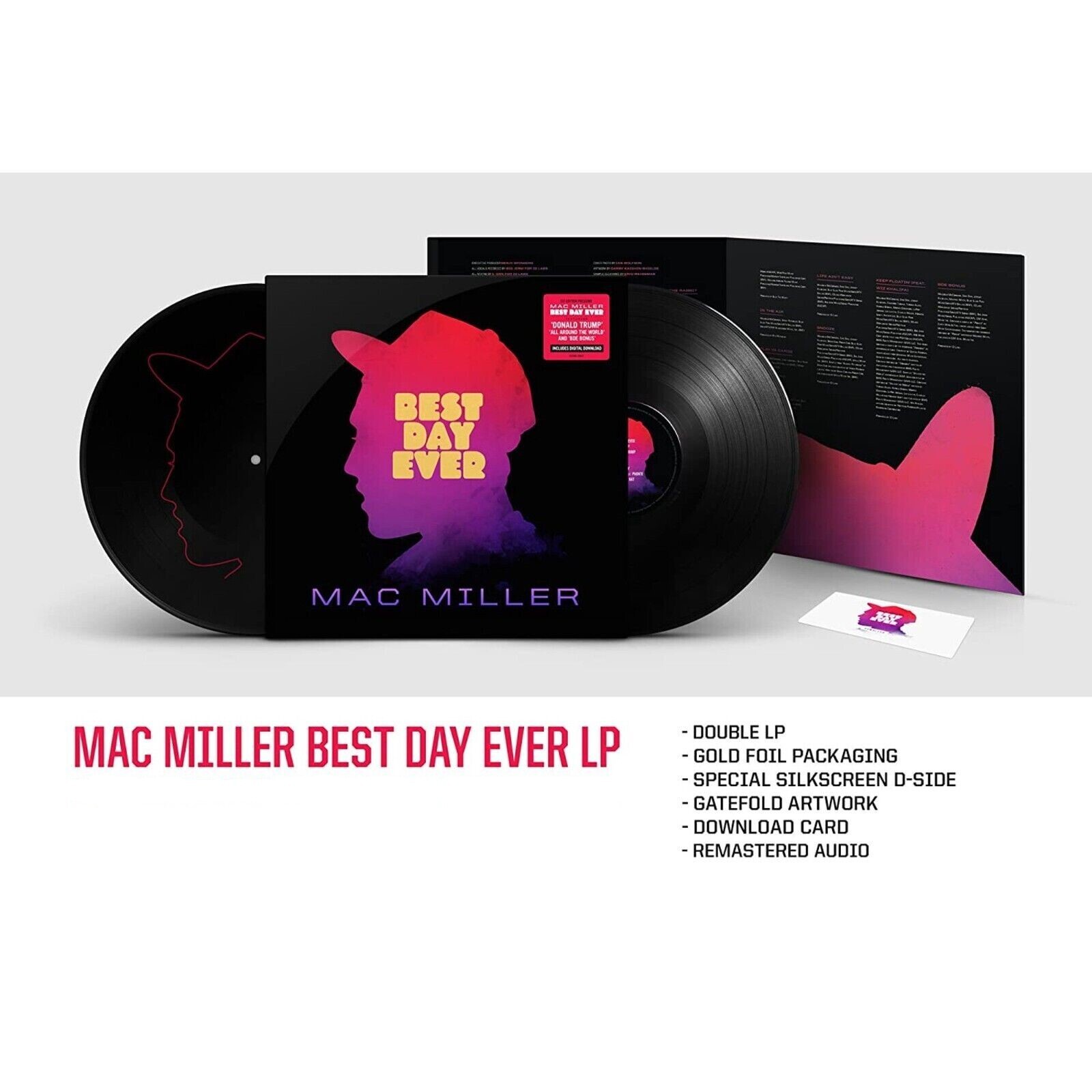Mac Miller - Best Day Ever, 2x Vinyl LP RSTRM-294LP Mac Miller - Best Day Ever, 2x Vinyl LP RSTRM-294LP