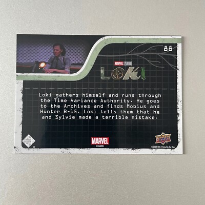 2023 Upper Deck Marvel Loki Season 1 #88 A Terrible Mistake Orange