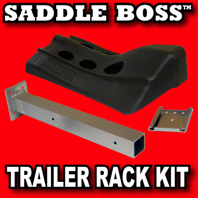 2 Saddle Racks Kit by Saddle Boss, for Tack Room, Horse Barn or Trailer