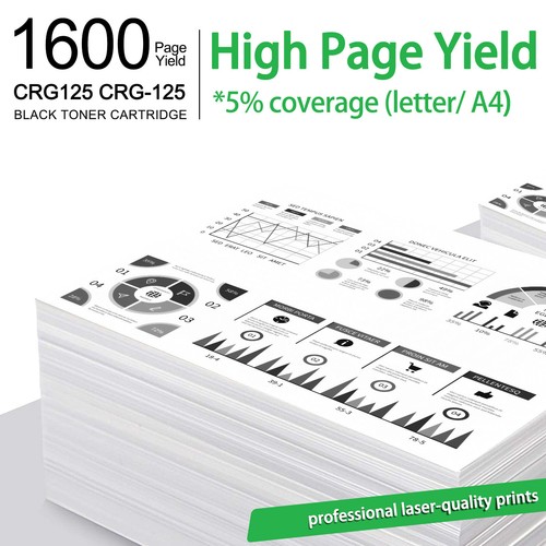 CRG125 For Canon 125 Toner Cartridge ImageClass MF3010 LBP6030w LBP6030 LBP6020