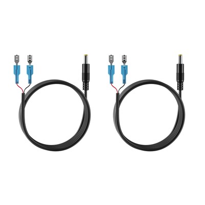 2 Pcs Trail Camera Power Cord 79-inch/2M DC External Power Cable Compatible w...