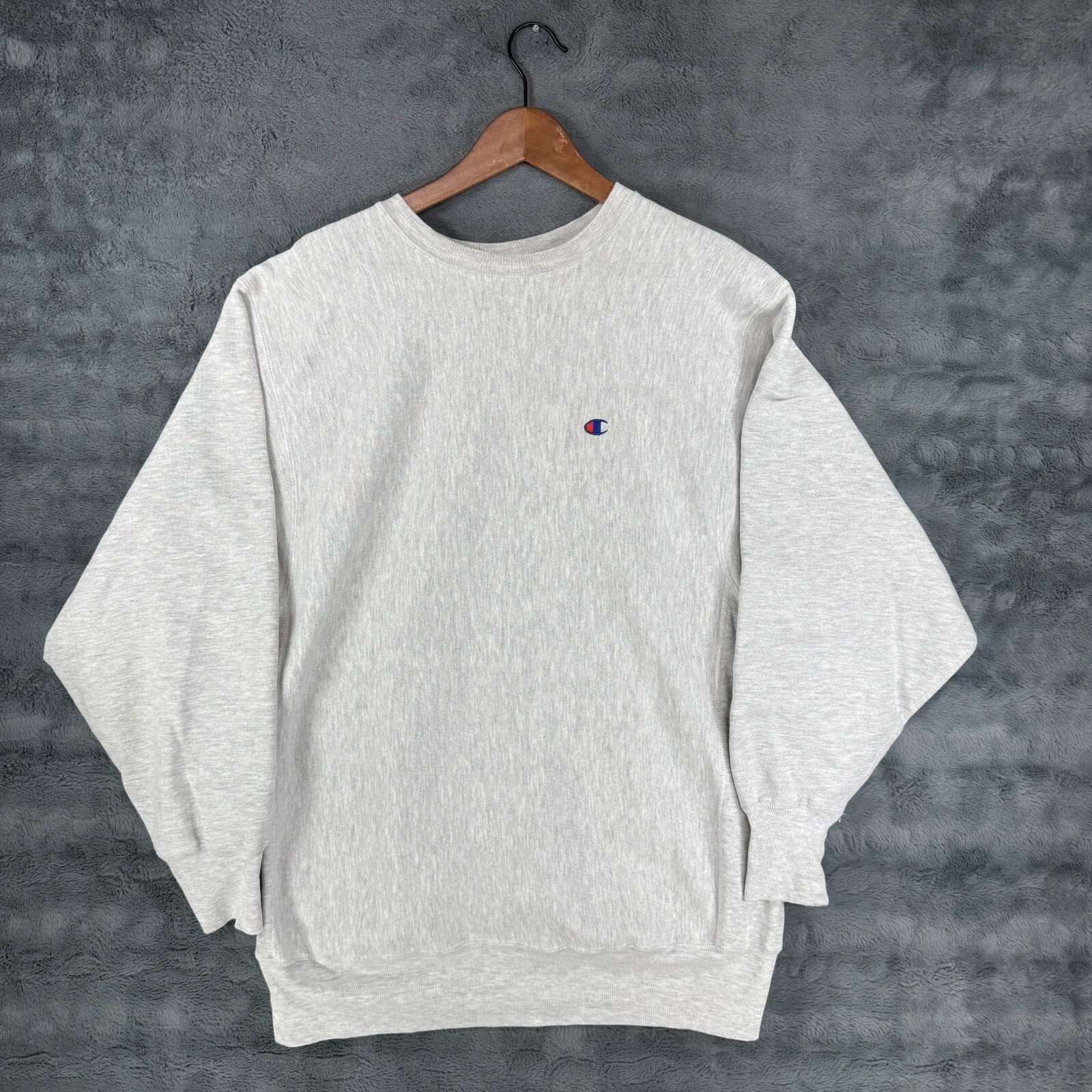 Vintage 90's Champion Reverse Weave Sweatshirt Gray Men's