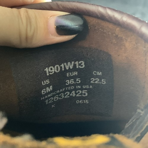 Chippewa Raynard Motorcycle Boots Cordovan Womens Size 6M 1901W13