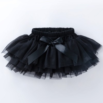 Newborn Baby Girls Soft Fluffy Tutu Skirt Bowknot Patchwork Mesh Shorts Skirt