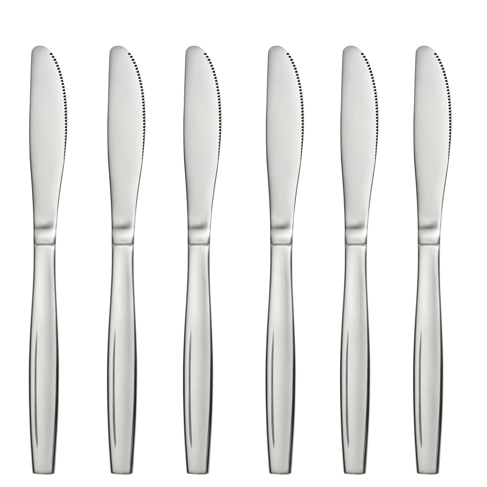GRÄWE Besteck Dessertmesser Kindermesser 6 Stück Messer Serie KÖNIGSTEIN