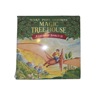 Magic Tree House A library of Books 1-31 Boxed Set by Mary Pope...missing Workbo