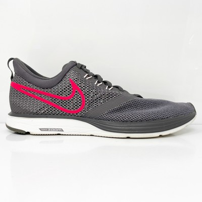 

Nike Womens Zoom Strike AJ0188-004 Серые кроссовки для бега, размер 11, Серый, Zoom Strike