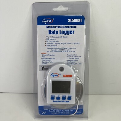 Supco Sl500xt Data Logger,External Temperature