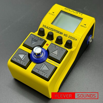 Zoom MS-200D+ MultiStomp Guitar Multi-Effects Pedal Genuine Products
