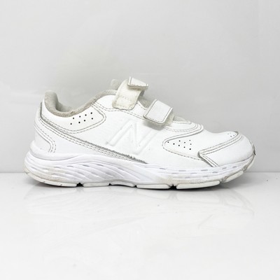 

New Balance Boys 680 YU680WW Белая повседневная обувь Кроссовки Размер 12 M, Белый, 680