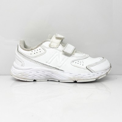 New Balance Boys 680 YU680WW Белая повседневная обувь Кроссовки Размер 12 M