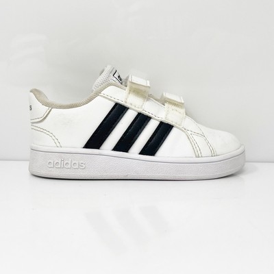 

Adidas Boys Grand Court EF0118 Белая повседневная обувь Кроссовки Размер 7K, Белый, Grand Court