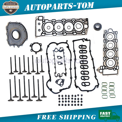 Engine Cylinder Head Gasket intake&exhaust valve Fit JAGUAR LAND ROVER 5.0L