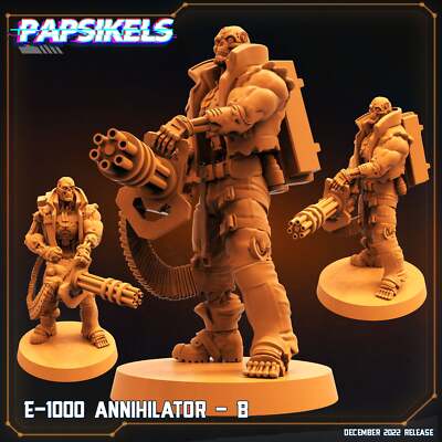 E-1000 Annihilator B | The Exterminator | Sci-Fi Miniature | Papsikels