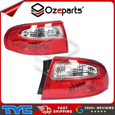 TYC Pair LH+RH Tail Light Lamp For HSV Commodore Holden Berlina Calais 2000-2002