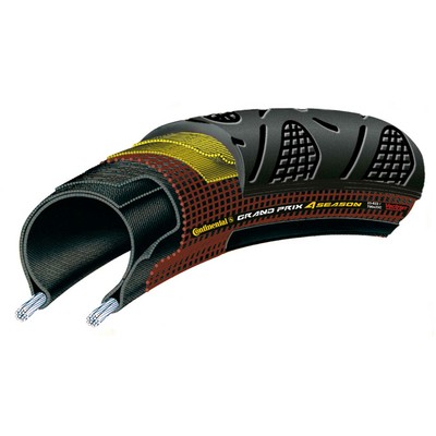 Continental Grand Prix 4 Season Road Bike Tyre - 700c x 28mm - Folding Bead