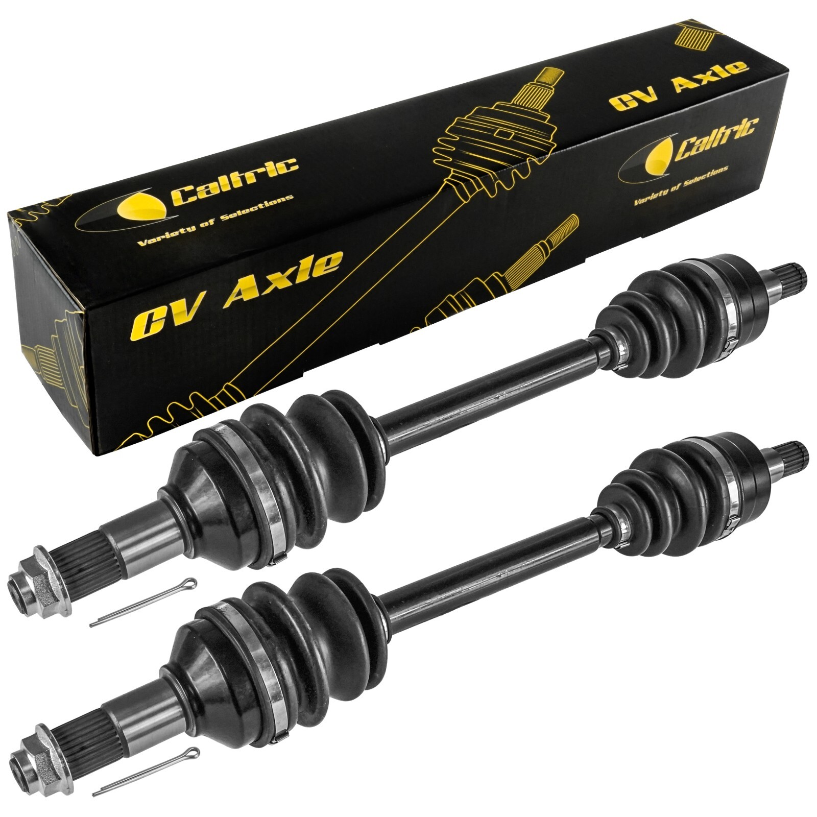 2x Front Left & Right CV Axle For Yamaha Grizzly 700 YFM70G