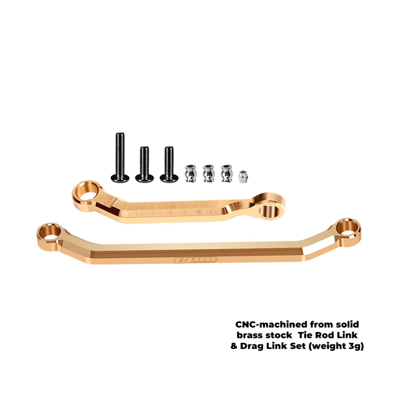 For Axial SCX30 - Brass Tight Tolerance Steering Fix Links*