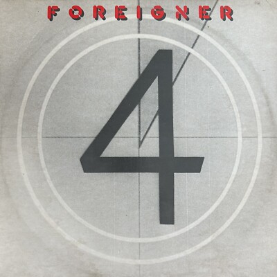 Foreigner  4 Vinyl LP (1981) Atlantic    SD 16999