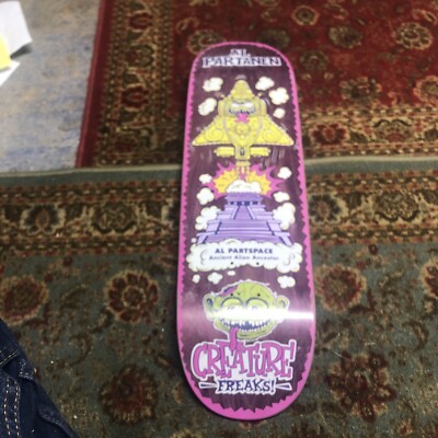 Creature Skateboard Deck Freaks! Partanen