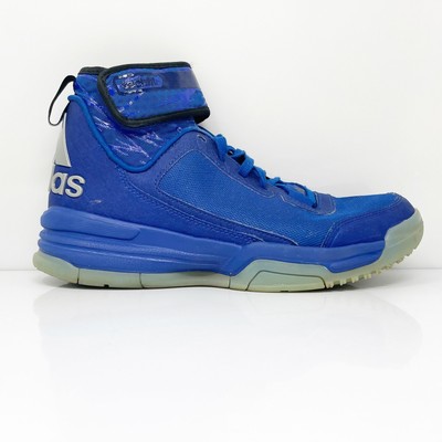 

Adidas Boys Threat BB D69640 Синие баскетбольные кроссовки, размер 6, Синий, Threat BB