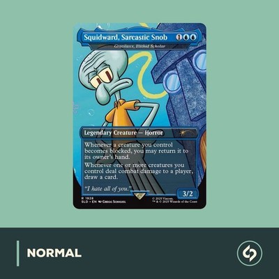 MTG | Squidward, Sarcastic Snob | SECRET LAIR x SPONGEBOB | NM | EN
