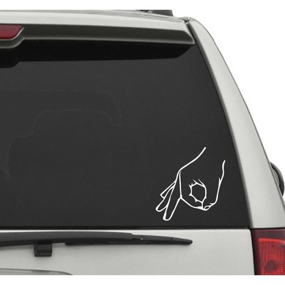 JDM KDM Stance Drift lowered Turbo Funny euro usdm you looked decal sticker