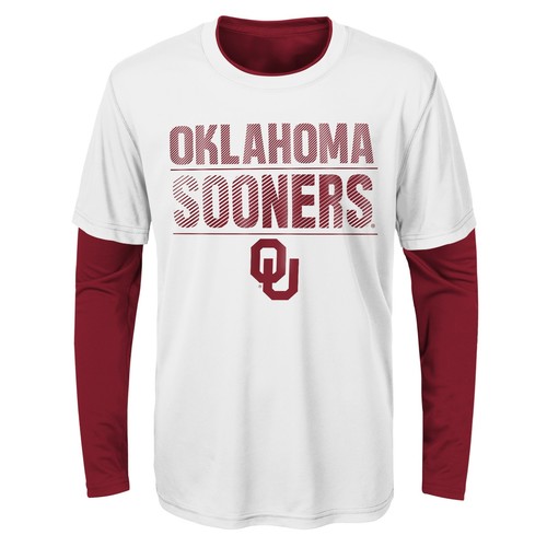 Комбинированная футболка Outerstuff Youth NCAA Oklahoma Earlys Performance