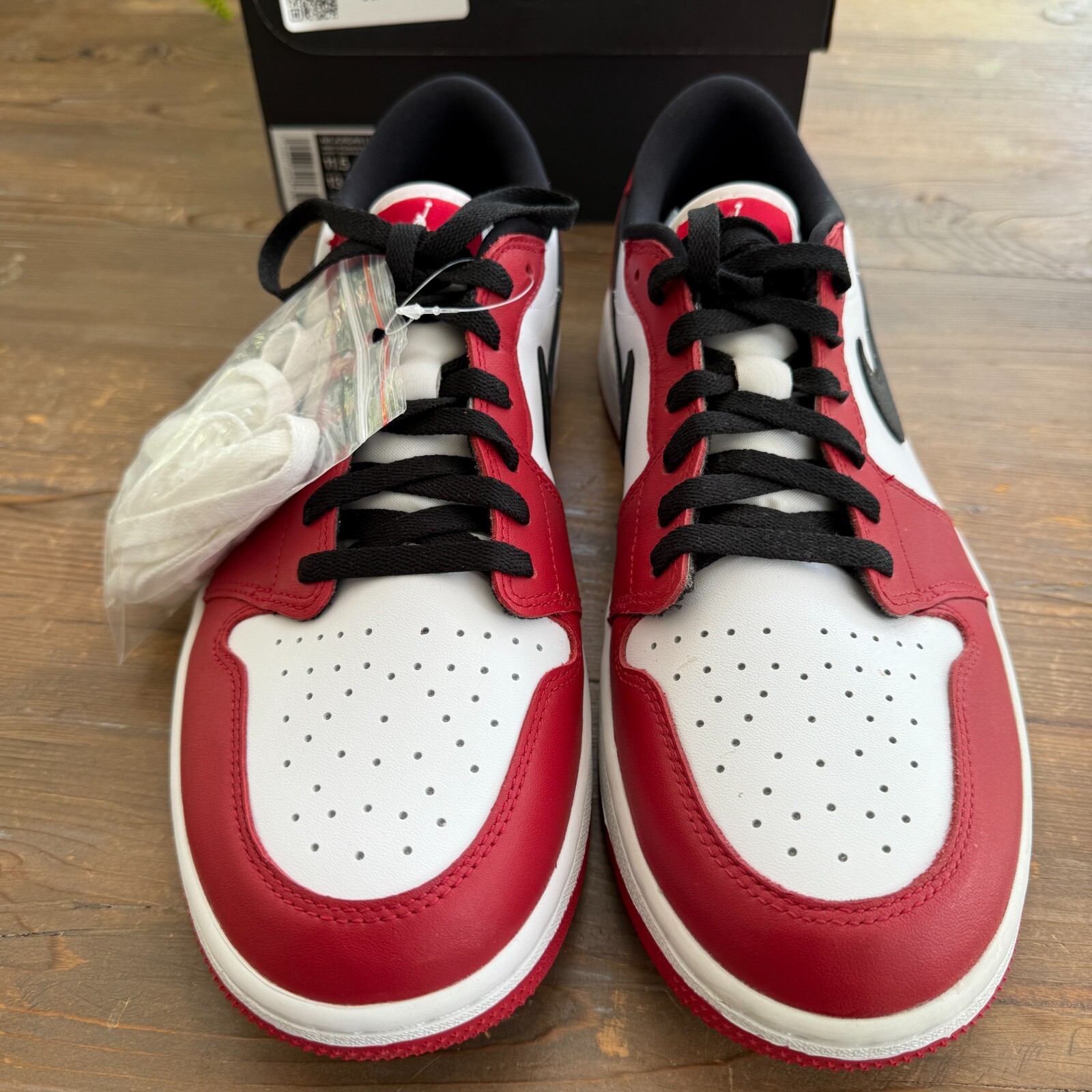 New Nike Air Jordan 1 Retro Low Golf Shoes Chicago Size 11.5