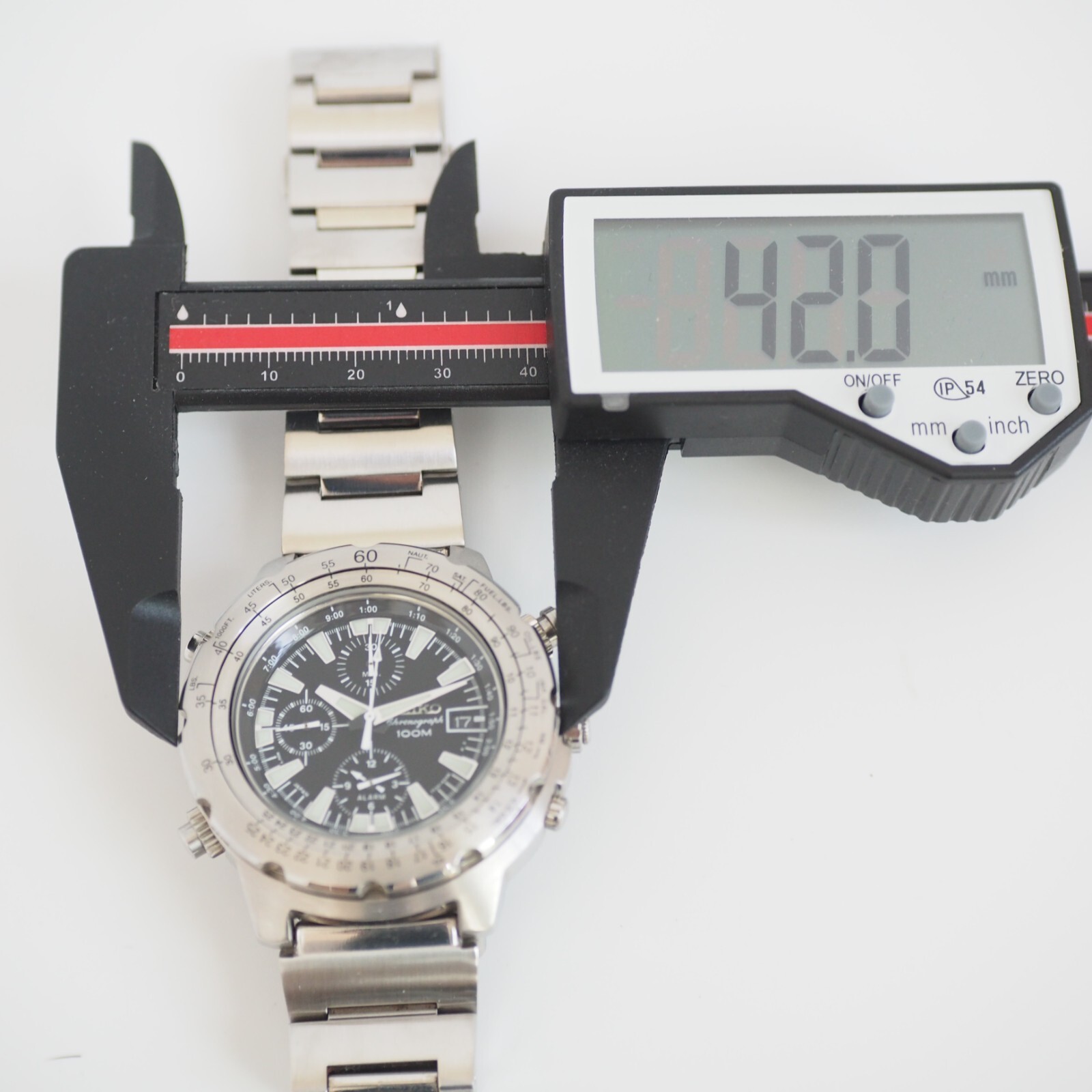 SEIKO CHRONOGRAPH 7T32-6N10 SLIDERULE