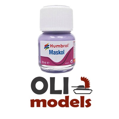 MASKOL Rubber Masking Liquid 28ml Bottle HUMBROL 5217