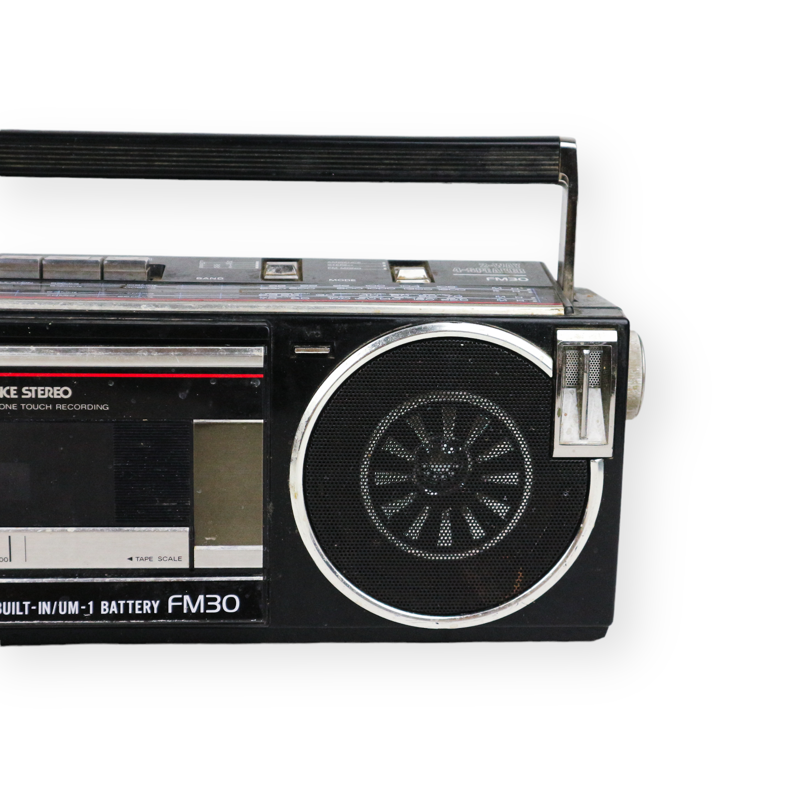 National RX-FM30F Vintage Stereo Radio Cassette Player Tape Recorder Rare - Picture 4 of 12