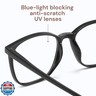 Ultralight Blue Light Glasses for Women - up to 99% Protection Computer Glasses for All Day Comfort - Anti UV Glare and Eyestrain