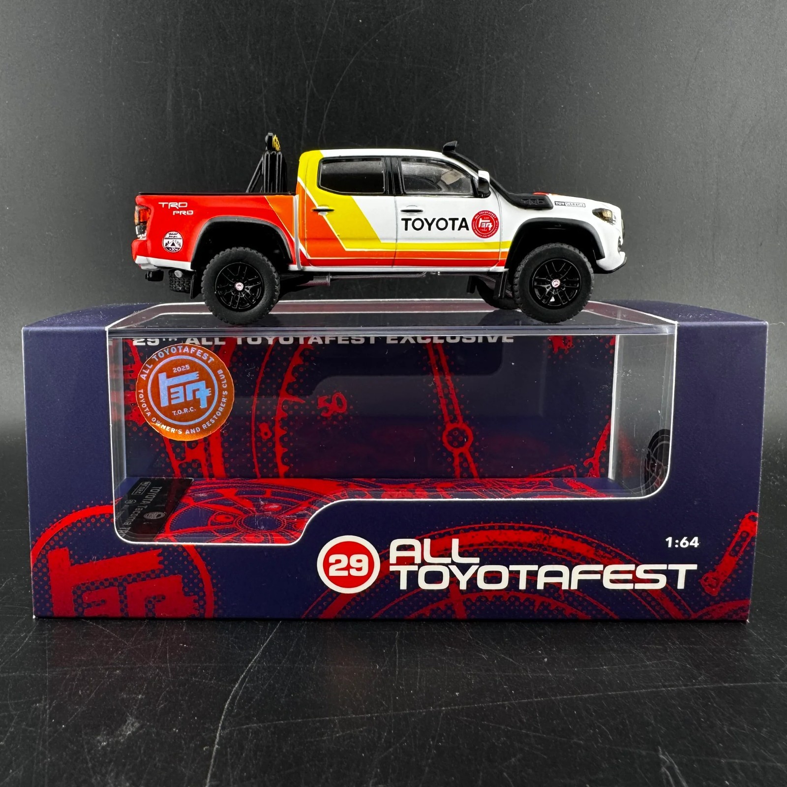 ミニカー 1/64 Toyota Tacoma Tacozilla 1/64 GCD Toyota Tacoma Tacozilla LTD Diecast Car Model