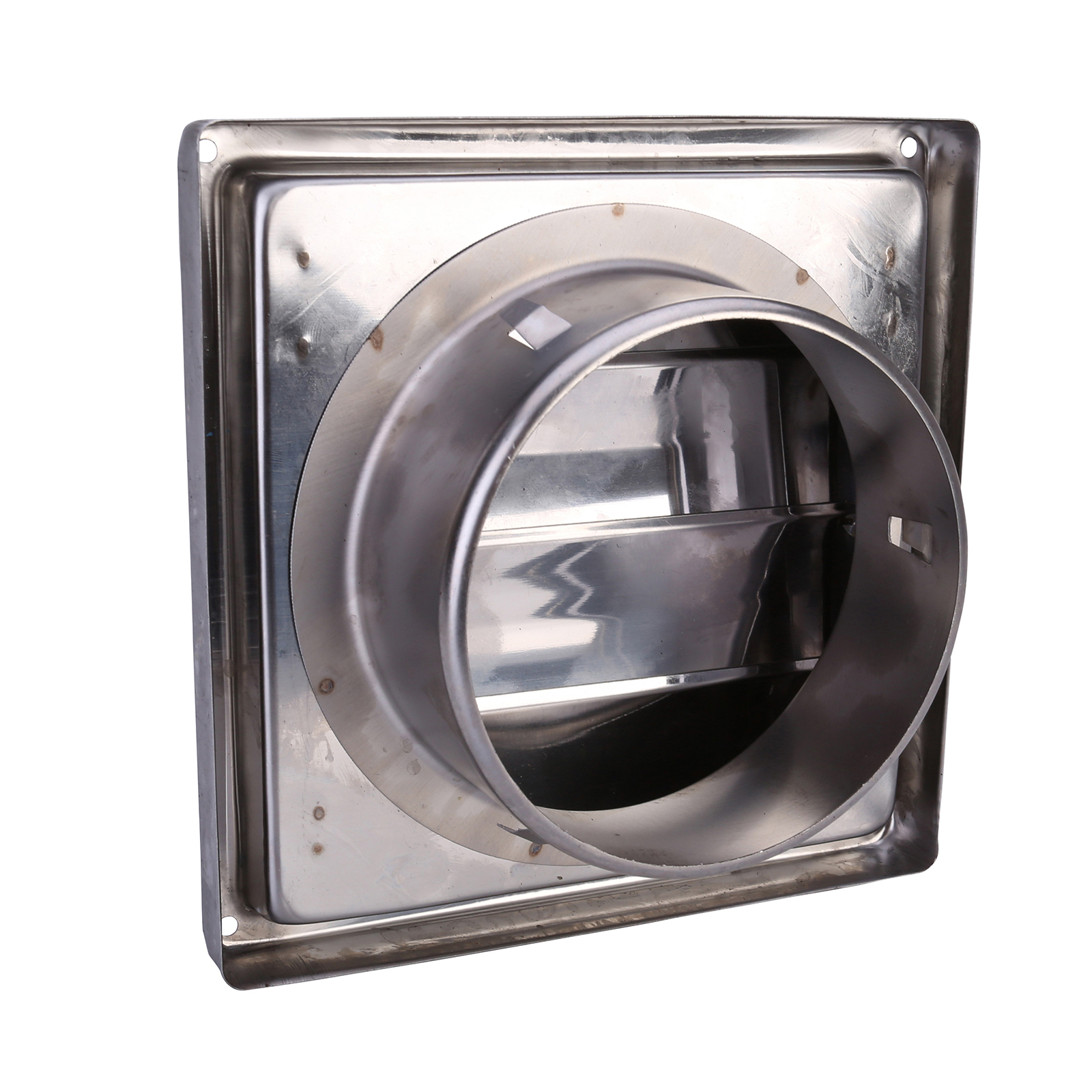 Stainless Steel External Wall Air Vent Extractor Grille No Return Flaps