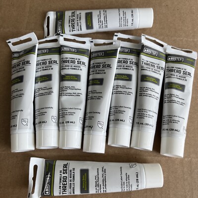 Master Plumber Yellow Formula 55 Thread Seal - 1 oz (9PK)