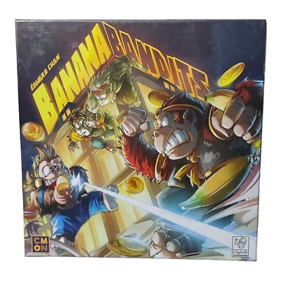 Banana Bandits Board Game Edward Chan Cmon Capstone Boardgame New
