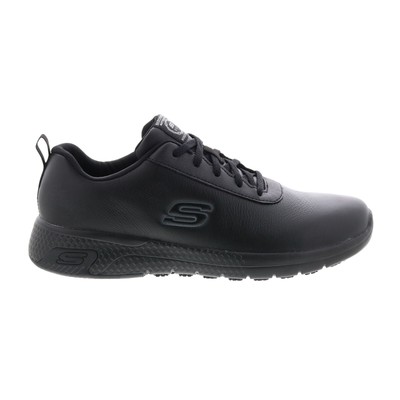 

Женские черные кожаные рабочие кроссовки Skechers Marsing Gmina 108010, Черный, Skechers Marsing Gmina