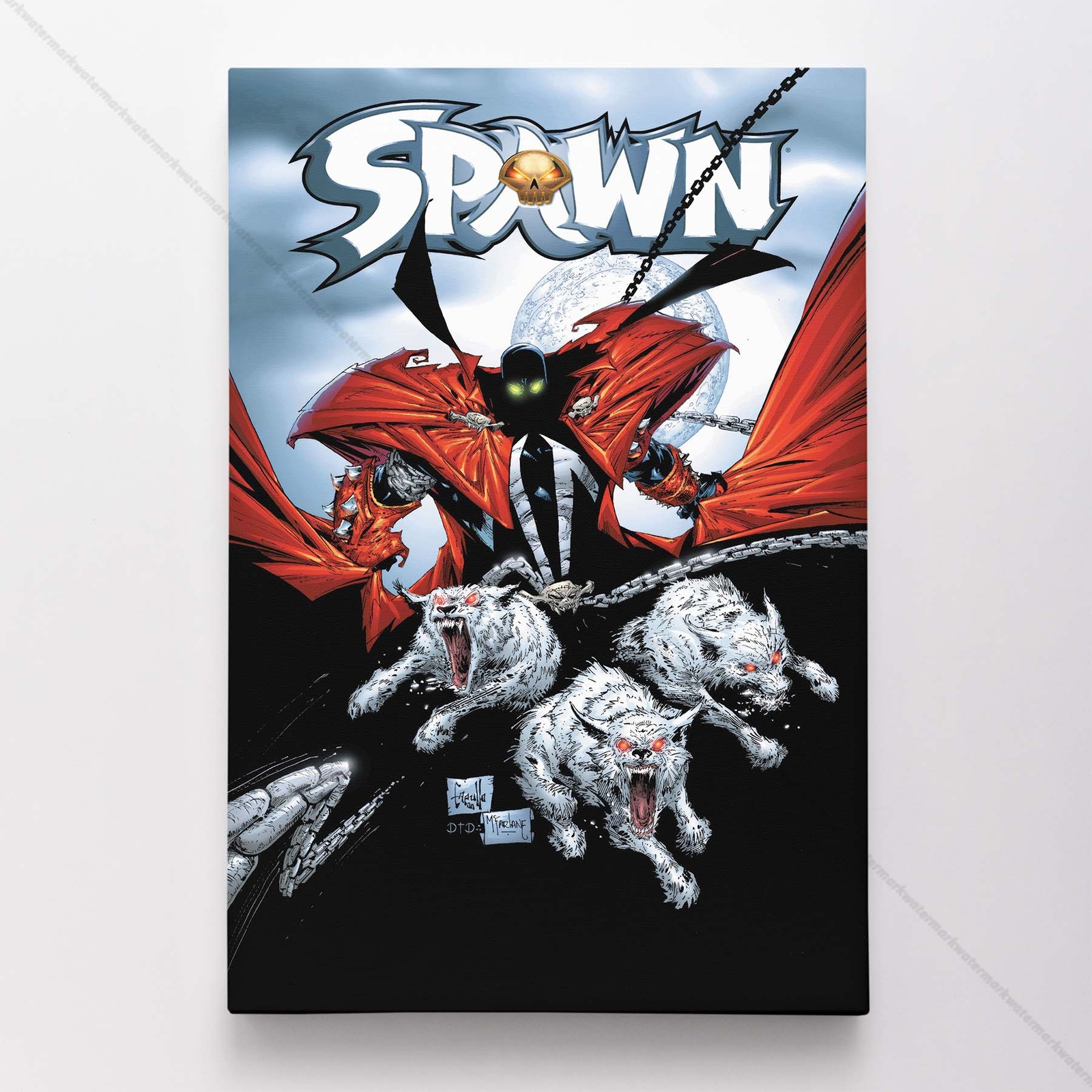 Spawn 105 Poster Canvas Comic Book Cover Art Print #A