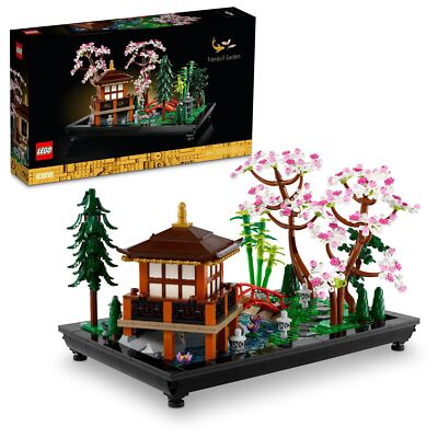 きなこ LEGO Icon Zen Garden 10315 Toy Block Present Interior Boys