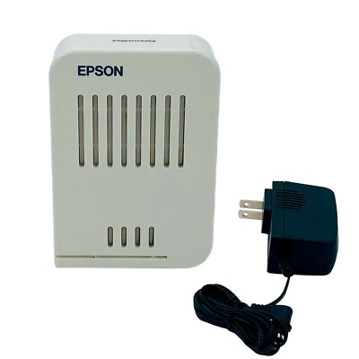 Epson WiFi Wireless POS Print Server 10/100 Ethernet 210880202 w/Adapter