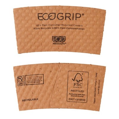 ECO PRODUCTS Recycled Coffee Cup Sleeves, Case Of 1300, Fits 1...