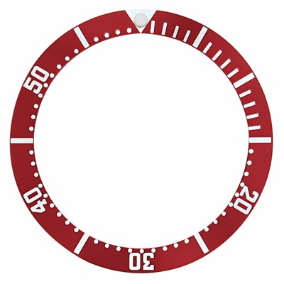 BEZEL INSERT FOR OMEGA SEAMASTER WATCH 2531.80 2532.80 PROFESSIONAL BOND RED