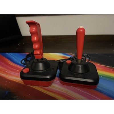 Wico Command Control Bat & Fighter Jet Handle Joysticks Atari Untested Fast Ship