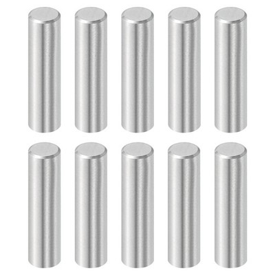 QUARKZMAN 10 Stück Zylinderstifte 8 mm x 30 mm Metallstift, 316L Edelstahl Zy...