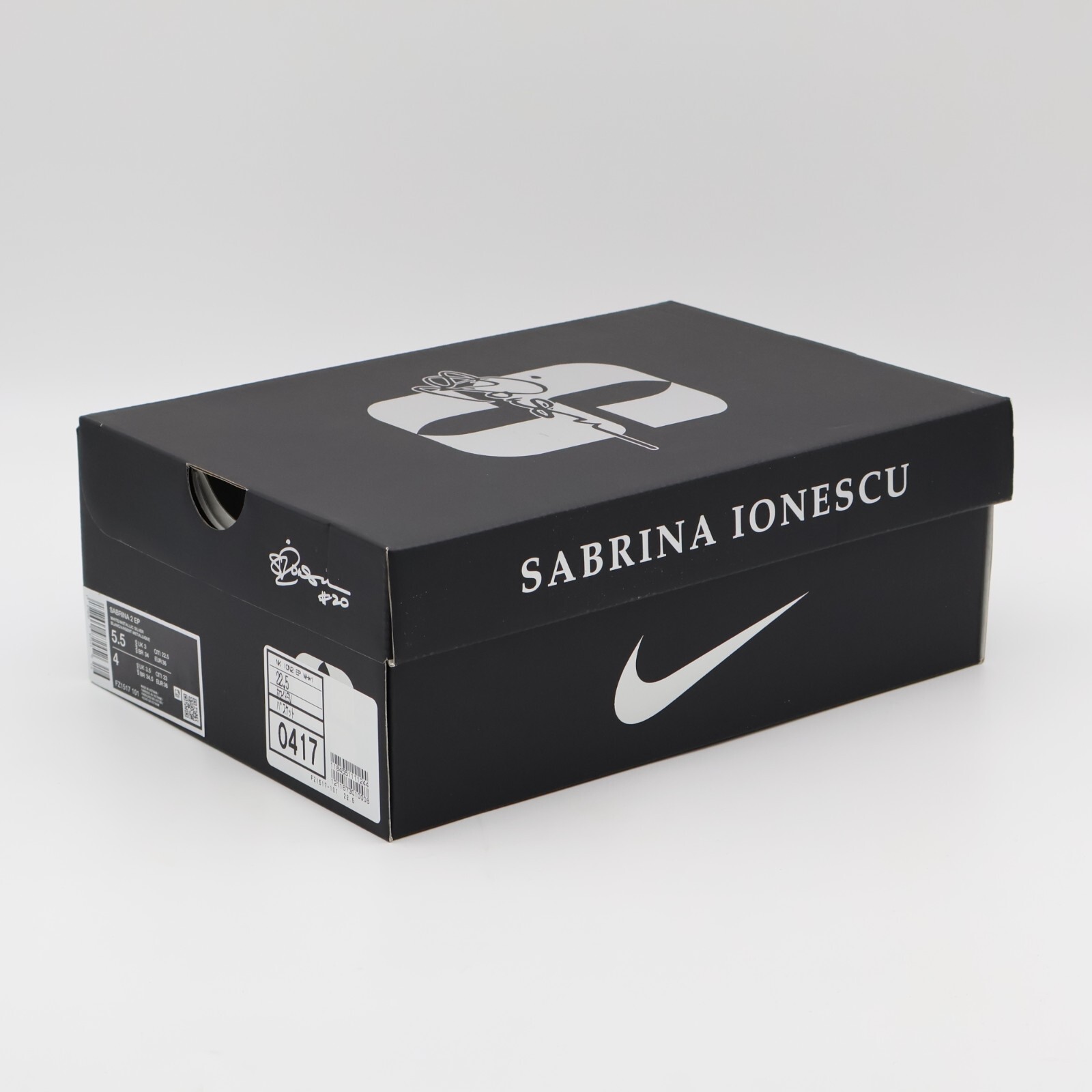 Pre-owned Nike Fz1517-101  Sabrina 2 White Summit White Glacier Blue (women's)