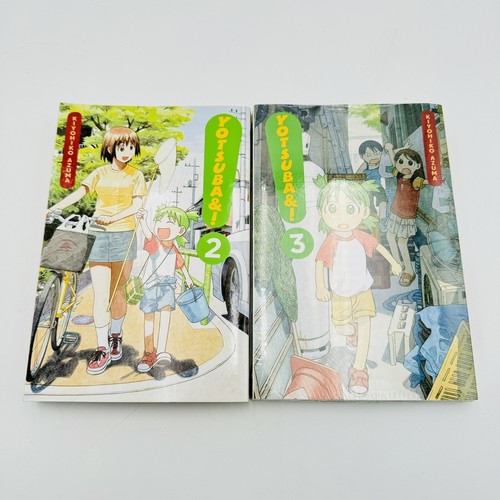 Manga Graphic Novels YOTSUBA&! Vol 2 & 3 By Kiyohiko Azuma